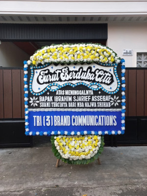 Papan Bunga Duka di Permata Intan